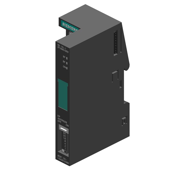 6ES71511AA060AB0Siemens 6ES71511AA060AB0 Interface Module, 60 VAC/75 VDC, 200 mA, 3.3 W