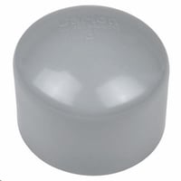 E958DCarlon® E958D Pipe End Cap, 1/2 in, For Use With SCH 40 and SCH 80 Conduit, PVC