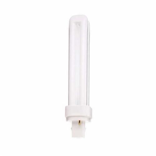 S8328SATCO® HyGrade™ S8328 Double Twin Compact Fluorescent Lamp, 26 W, G24d-3 Bi-Pin CFL Lamp, T4 Shape, 1825 Lumens Initial