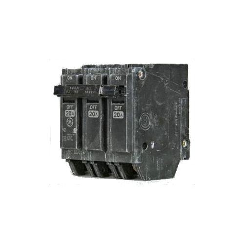 THQL32080General Electric Q-Line THQL32080 Type THQL Molded Case Circuit Breaker, 240 VAC, 80 A, 10 kA, 3 Poles, Long Time/Instantaneous Trip