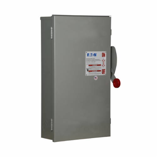 DH224NRKCutler-Hammer DH224NRK Heavy Duty Safety Switch, 240 V, 200 A, DPST, 2 Poles