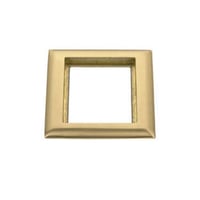 PREMISE WIRING SB3083 Rectangular Carpet Flange, 4.84 in L x 6 in W, For Use With Flush Floor Box, Brass