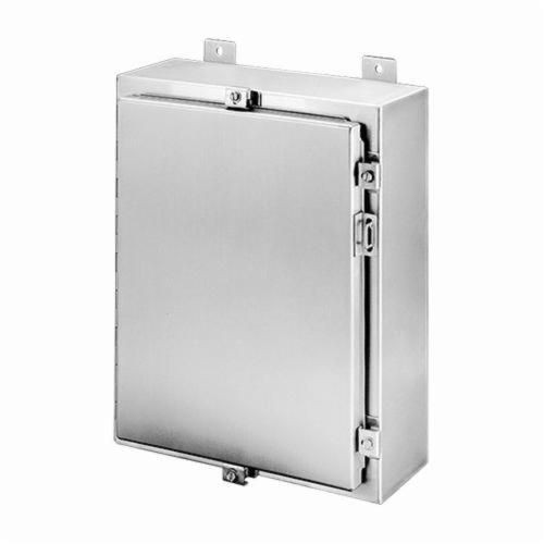 A24H2006SSLPnVent HOFFMAN A20H2008SS6LP Single Door Wall Mount Enclosure, 20 in L x 20 in W x 8 in D, NEMA 4X/IP66