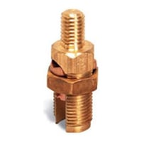 BURNDY® SERVIT POST™ KC23B1 Mechanical Grounding Connector, 10 to 2 AWG Conductor, Bronze