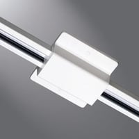 Halo Power-Trac® L909MB Floating Canopy and Connector, 1 Circuits, 4-1/4 in L x 4-1/4 in W, Molded Polycarbonate