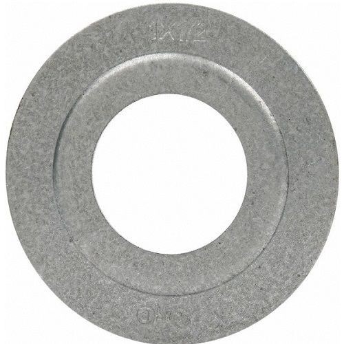 EATON Crouse-Hinds 343 Knockout Reducing Washer, 1 x 1/2 in, For Use With Rigid/IMC Conduit, Steel
