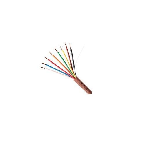 Honeywell 47160301 Genesis® Thermostat Cable, Reel Packaging, 300 VAC, (8) 18 AWG Bare Solid Copper Conductor, 4 x 250 ft L