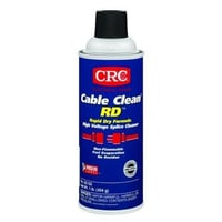 CRC® 02150 Cable Clean® RD™ Chlorinated High Voltage Flammable Splice Cleaner, 16 oz Aerosol Can, Liquid Form, Strong, Clear
