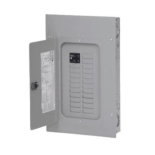 BRP20B100EATON BRP20B100 1-Phase Main Breaker Load Center, 120/240 VAC, 100 A, 1 Poles, 10 kA Interrupt