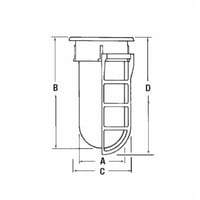 VAG-01-CRed Dot® VAG-02-C VAG Outdoor Vaporproof Light