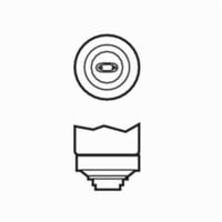 236893Philips ALTO® Plus 236893 800 Type TL High Output Fluorescent Lamp, 86 W, G13/R17D Recessed Double Contact, 8100 Lumens, 62 CRI, 5000 K, 96 in L
