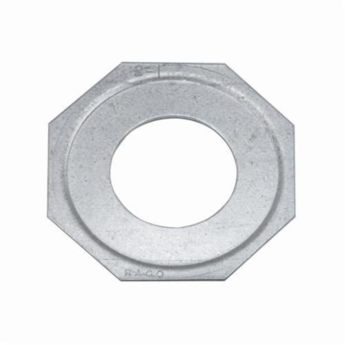 1368RACO® 1371 Reducing Conduit Washer, 1-1/2 x 1/2 in, For Use With EMT Conduit, Steel, Electro-Plated Zinc