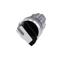 3SU10522BF600AA0Siemens 3SU10522BF600AA0 3SU1 Illuminated Selector Switch, 22 mm, Short Lever Operator, White