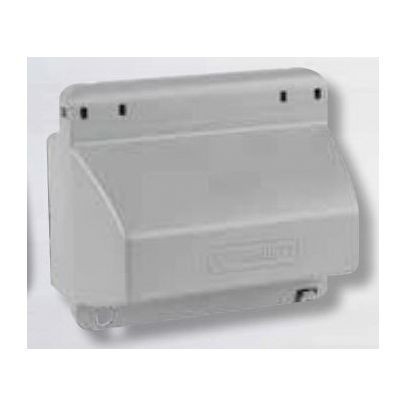 30986Mulberry 30986 Extra Duty Standard Weatherproof While-In-Use Cover With 3-Inserts, 3-1/2 in D, Duplex, GFI Receptacle, Toggle Switch, (7) Round Device Opening Cover, Die Cast Aluminum