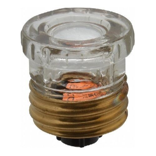 Mersen GW15 Non-Time Delay Plug Fuse, 15 A, 125 VAC, 10 kA, Edison Base Body