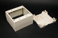 Data-Spec SheetWiremold® 2344-2 2-Gang Extra Deep Non-Metallic Straight Device Box, 4-3/4 in L x 4-7/8 in W x 2-3/4 in H, PVC, Ivory