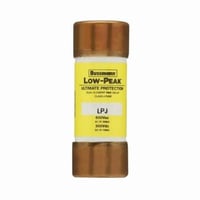 LPJ-9SPBussmann® Low-Peak™ LPJ-9SP Current Limiting Time Delay Fuse, 9 A, 600 VAC/300 VDC, 300/100 kA, Class J Series, Cylindrical Body