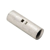YSV8CLBURNDY® HYLINK™ YSV8CL Type YSV-L Uninsulated Seamless Butt Splice, 8 AWG Conductor, 1 in L, Short Barrel, Copper