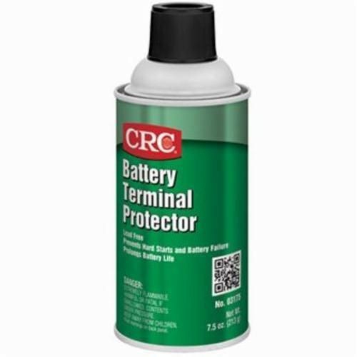 03175CRC® 03175 Battery Terminal Protector, 12 oz Aerosol Can, Liquid, Dark Red, Petroleum