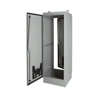 A604818FSDnVent HOFFMAN A907224FSD A30 2-Door Single Access Enclosure, 90.06 in L x 72.06 in W x 24.06 in D, NEMA 12/IP55 NEMA Rating, Steel