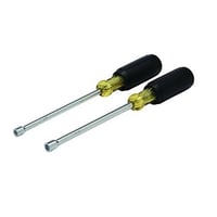 IDEAL® 35-1302 Nut Driver Set, 2 Pieces, Nickel Chrome Plated