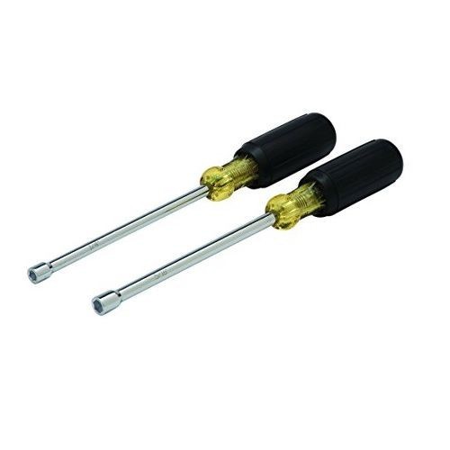 IDEAL® 35-1302 Nut Driver Set, 2 Pieces, Nickel Chrome Plated