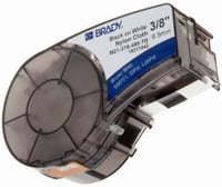 M21-375-595-WTBrady® M21-375-595-WT Label Marker Cartridge, 21 ft L x 3/8 in W, For Use With BMP21, ID PAL and LAB PAL label Printers