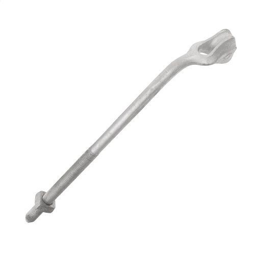 CHANCE® 5016 Angle Thimbleye Bolt, 5/8-11 Thread, 5/8 in Shank, Steel