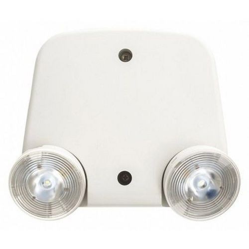 ERE W T WP RD M12Lithonia Lighting® ERE W T WP RD M12 Emergency Remote Light Head, LED, Surface Mount, 277 V, 2 Lamps, White