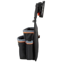 55833MBKlein® 55833MB Tool Pouch, 1680D Ballistic Weave, Black
