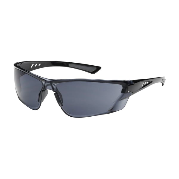 250-32-0521Bouton® Optical® 250-32-0521 Recon™ 250-32 Dual Lens Safety Glasses, Anti-Fog/Anti-Scratch/FogLess® 3Sixty™, Gray Lens, Rimless Frame, Glossy Black, Polycarbonate Frame, Polycarbonate Lens, ANSI Z87.1+, CSA Z94.3