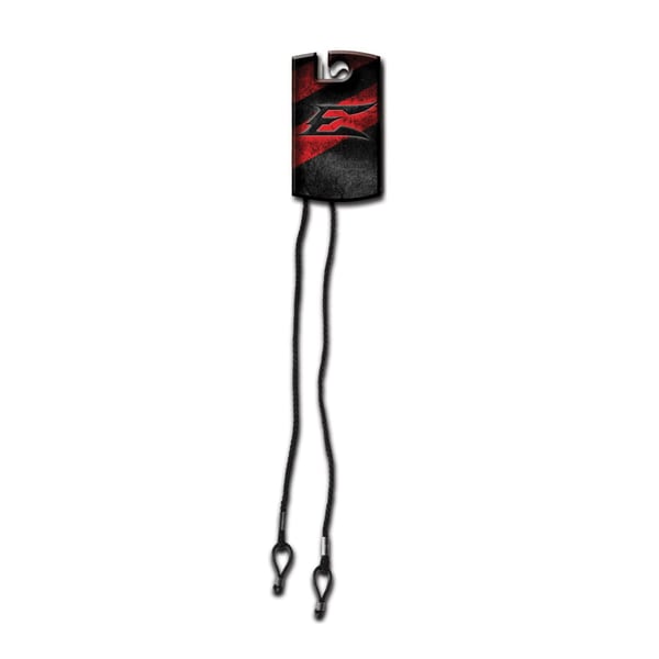 9702EDGE® 9702 Thin Rope Sunglass Leash, 12 in L, Nylon, Black
