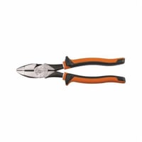 213-8NE-EINSKlein® 2138NEEINS New England Nose Cutting Plier, 1.438 in L x 1.109 in W x 5/8 in THK Steel Jaw, High Leverage/Side Cut, 8.82 in OAL, ASTM Specified