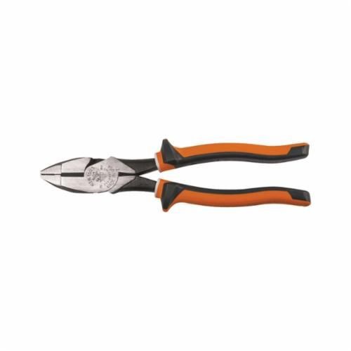 213-8NE-EINSKlein® 2138NEEINS New England Nose Cutting Plier, 1.438 in L x 1.109 in W x 5/8 in THK Steel Jaw, High Leverage/Side Cut, 8.82 in OAL, ASTM Specified