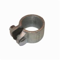 SSP-400O-Z/Gedney SSP-250 Split Conduit Coupling, 2-1/2 in, For Use With IMC/Rigid Conduit, Ductile/Malleable Iron, Zinc Plated