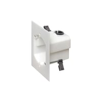 FD1RPArlington FD1RP 1-Piece Non-Metallic Retrofit Power Box, Plastic, 18 cu-in Capacity, 1 Gang
