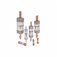 TR8RMersen Tri-Onic® TR600R Current Limiting Low Voltage Time Delay Fuse, 600 A, 250 VAC/160 VDC, 200/20 kA Interrupt, RK5 Class, Cylindrical Body