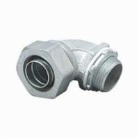 K07591Killark® K07591 K Series Insulated Liquidtight Connector, 3/4 in Trade, 90 deg, Malleable Iron/Steel, Electro-Plated Zinc