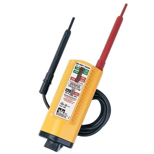IDEAL® 61-065 Low Impedance Voltage Tester, 600 VAC/VDC Max Measurable, 600 VAC/VDC Max Working