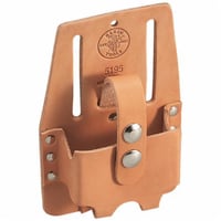 5195Klein® 5195 1-Pocket Medium Slotted Tape Measure Holder, Leather, Natural