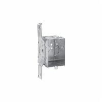 Crouse-Hinds Thepitt® TP224 Deep Gangable Welded Switch Box, Steel, 12.5 cu-in Capacity, 1 Gang, 2 Knockouts, 2 in W x 2-1/2 in D x 3 in H