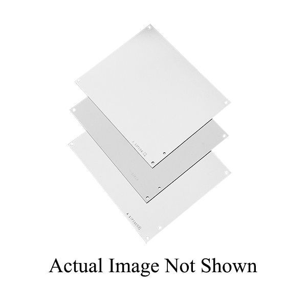 A30P20nVent HOFFMAN A42P36 Enclosure Panel, 33 in W x 39 in H, Steel, White