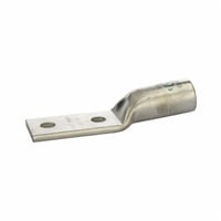 L600NNSI L600N 2-Hole Compression Lug, 600 kcmil Stranded Conductor, 1/2 in Stud, Copper
