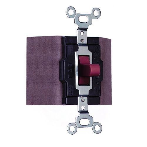 Pass & Seymour® 1251 Manual Controller Switch, 120/277 VAC, 20 A, 1 W Power Rating, 1NO Contact