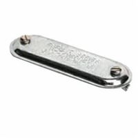 870O-Z/Gedney 370F 170F Conduit Body Cover, 1 in Hub, For Use With Form 7™ Conduit Body, Iron, Zinc Electroplated