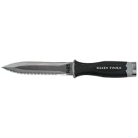 DK06Klein® DK06 Double Edged Serrated Duct Knife, 5-1/2 in L Stainless Steel Bit