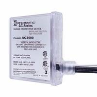 AG3000Intermatic® AG3000 Surge Protective Device, 120/240 VAC, 50/60 Hz, 3 Poles, 20 kA SCCR, 1 Phase