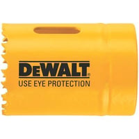Dewalt D180022 Heavy Duty Hole Saw, Bi-Metal, 1-3/4 in Saw Diameter