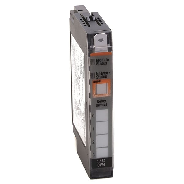 1734-OW2Allen-Bradley 1734-OW2 Output Module, POINT I/O, Digital, Contact, 2 Points Form A Contacts, Open Style, DIN Mounted