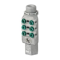 MEIBBSouthwire® Madison Electric MEIBB In-Line Intersystem Bonding Bridge, 1/2 in Conductor, Die Cast Zinc